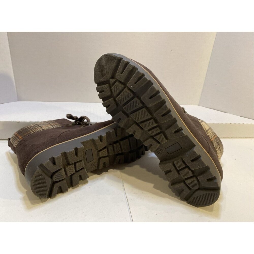Sonoma Goods For Life Women's Hiker Boots New Brown Size 11 Ortholite ECO - Picture 5 of 6